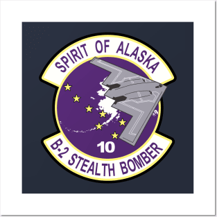 B-2 Stealth Bomber - Alaska Posters and Art